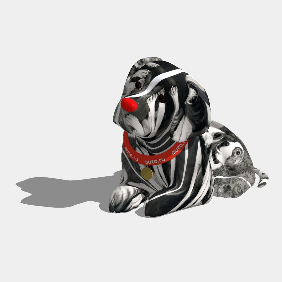 Шарик в текстуре Белки и Стрелки