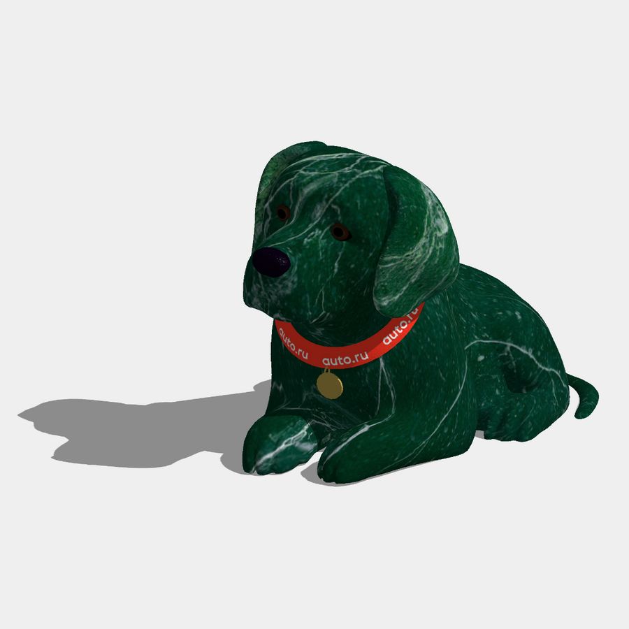 Мраморный британский гоночный дог