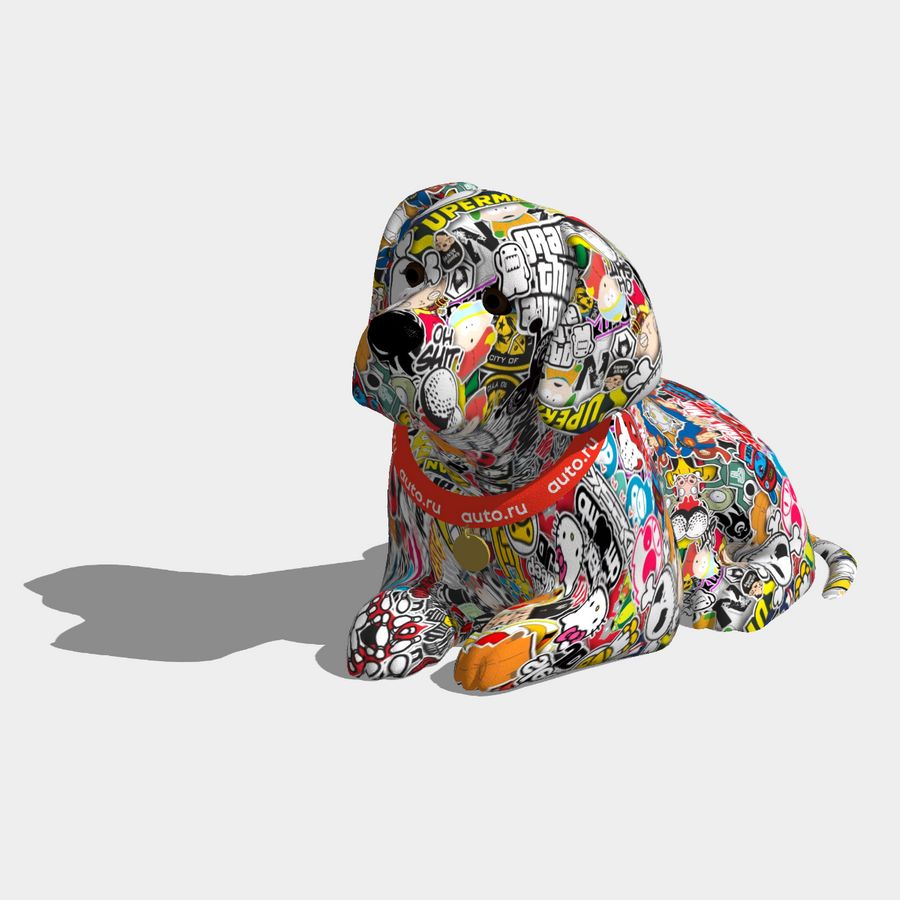 Стикербомб-пёс