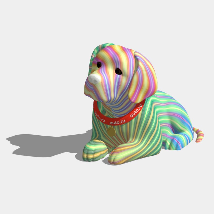 Радостная собачка