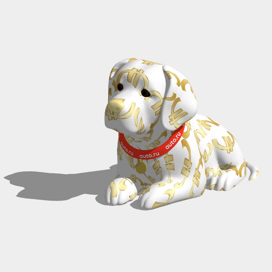 Денежный песик