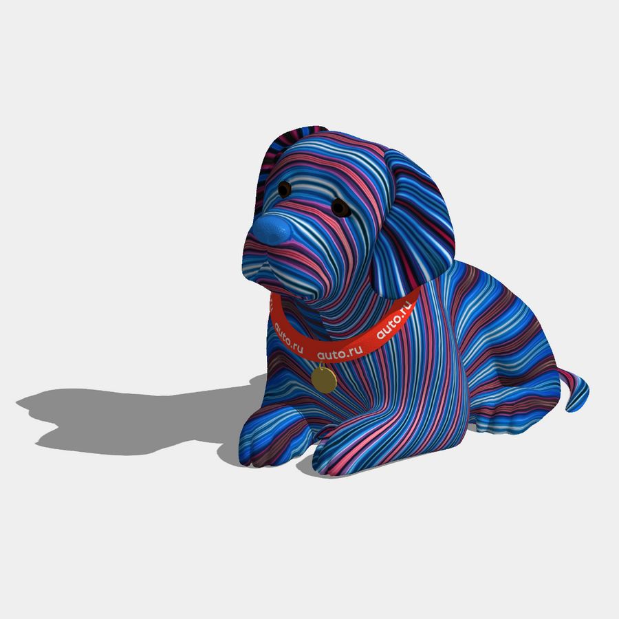 пёсик полосочка