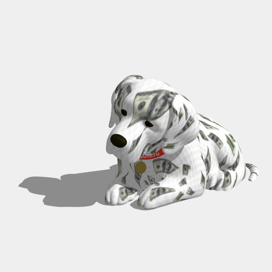 Денежный песик